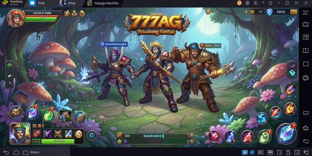 Screenshot gameplay 777AG menampilkan aksi seru dalam petualangan ARPG.