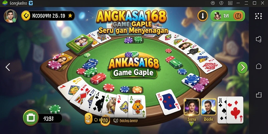 Tampilan gameplay seru dari ANGKASA168 yang mengasyikkan.