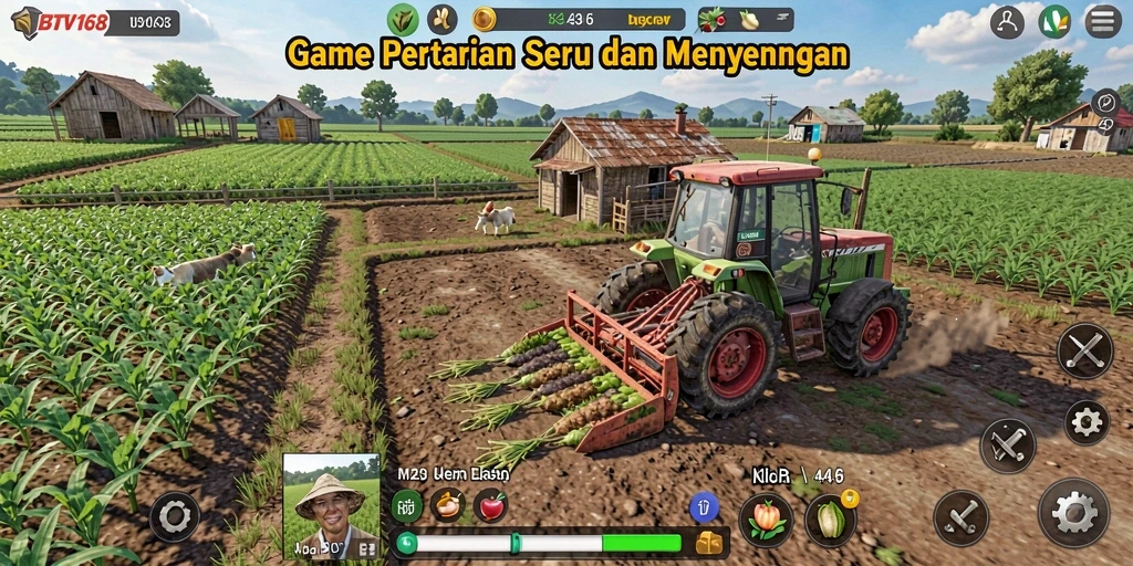 Menampilkan gameplay seru dan interaktif dalam BTV168.