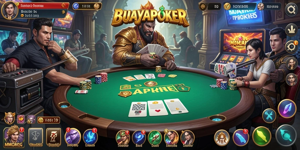 Tangkapan layar gameplay BUAYAPOKER yang menunjukkan aksi mendebarkan.