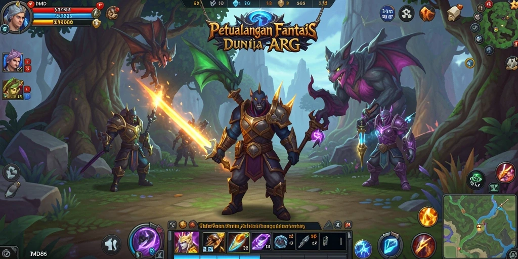 Tangkapan layar gameplay DMD686 yang menampilkan pertarungan seru dan karakter yang memukau.