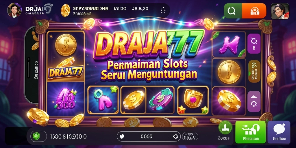 Tampilan gameplay DRAJA777 dengan efek visual yang menakjubkan.