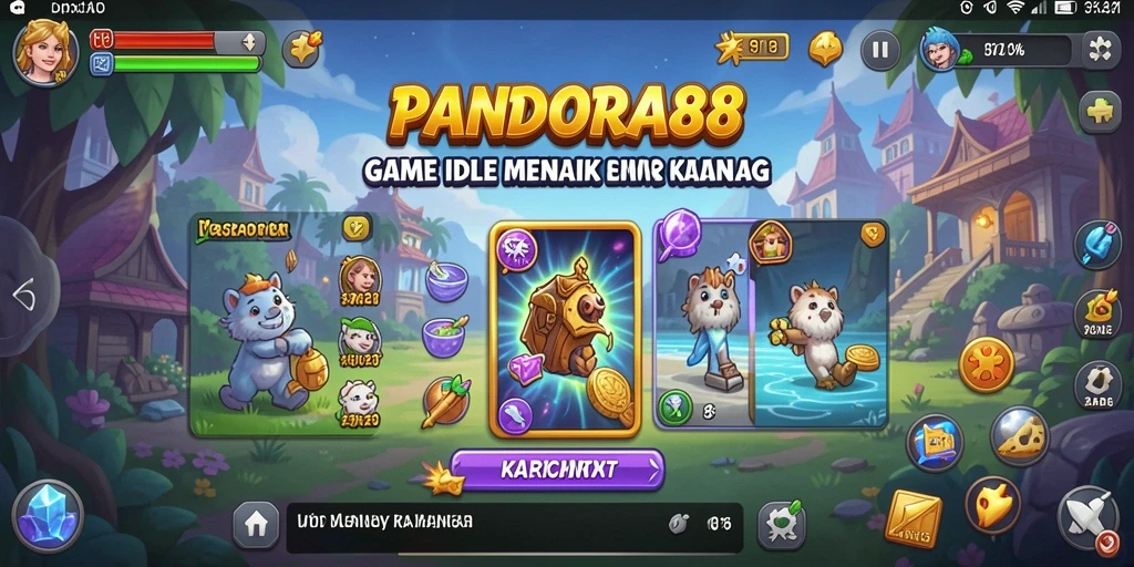 Screenshot PANDORA88 menampilkan gameplay santai dan menyenangkan.