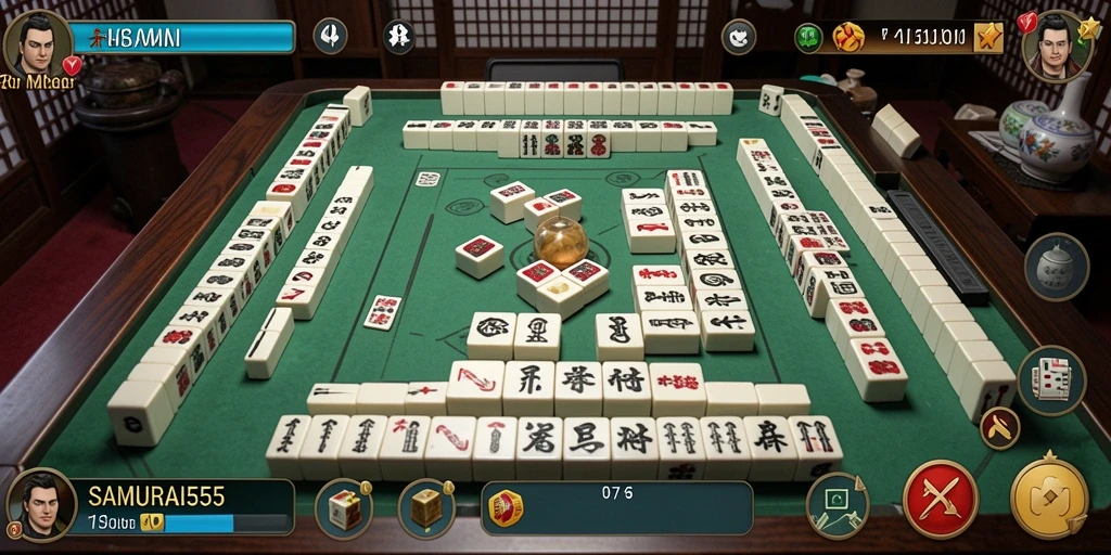 Screeshot gameplay SAMURAI555 yang seru dan menarik.
