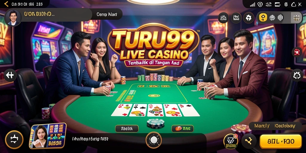 Tampilan gameplay TURU99 yang mengesankan dan realistis.